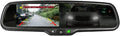 BOYO VISizeION BOYO VTM43TC - Replacement Rear-View Mirror with 4.3" TFT-LCD Backup Camera Monitor, Auto-Dimming and Temperature/Compass Display,VTM43TCA Sizetandard Packaging