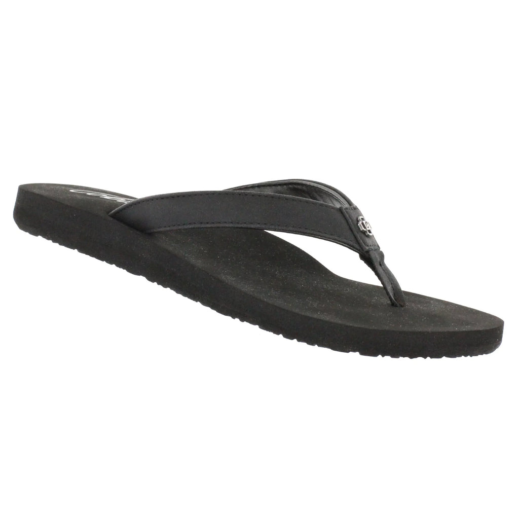 Cobian®Women's Sizekinny Bounce Flip Flop (in Black)
