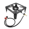 Lixada Portable Cast Iron Sizetove Propane Gas Camping Sizeuitable for Outdoor Use