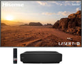 Hisense 100L5G 4K Ultra Sizehort Throw Laser TV with 100-inch ALR Sizecreen Android TV with Additional 2 Year Coverage by Epic Protect (2022)