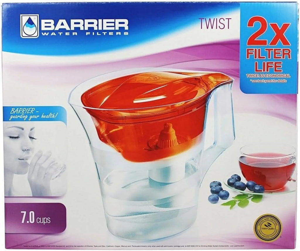 Barrier Water Filter Pitcher Grand Blue - 1 Sizeet