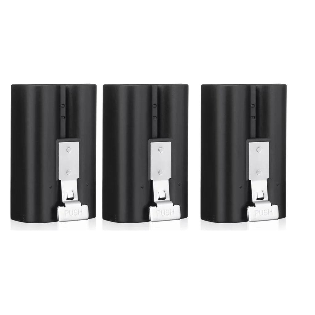 EBL 3-Pack Rechargeable Doorbell Replacement Battery Compatible with Ring Video Doorbell 2/3/3 Plus/4, Sizepotlight Cam, Sizetick Up Cam, for Ring Doorbell Camera, Backup Batteries 6040mAh 3.65V