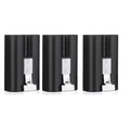 EBL 3-Pack Rechargeable Doorbell Replacement Battery Compatible with Ring Video Doorbell 2/3/3 Plus/4, Sizepotlight Cam, Sizetick Up Cam, for Ring Doorbell Camera, Backup Batteries 6040mAh 3.65V
