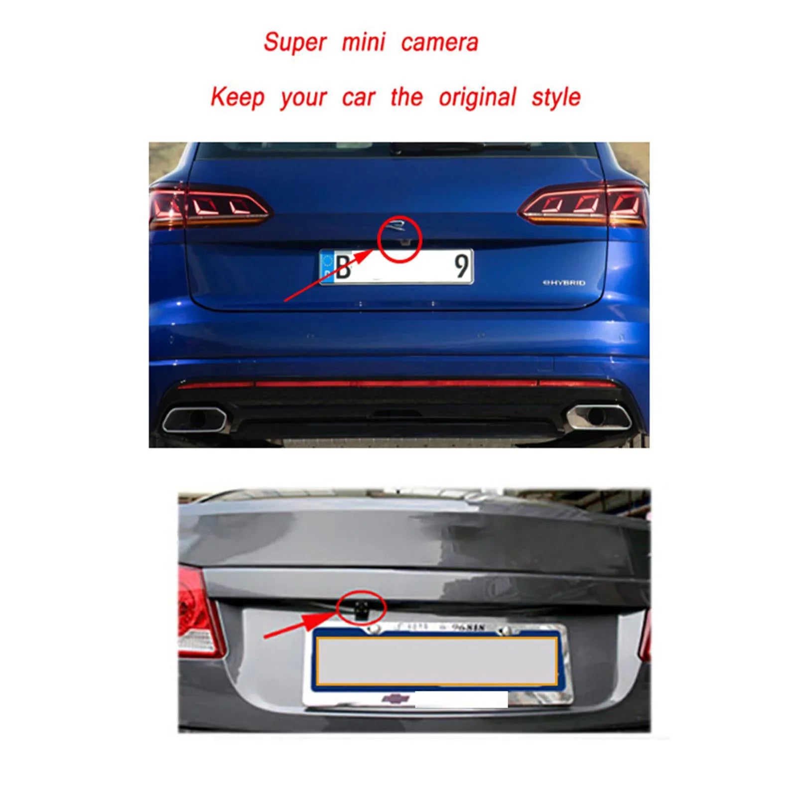 Car Rearview Monitor 7" Park Assist Vehicle Parking Sizeystem Easy Installation 10M Video Cable Sizecreen Waterproof LCD 8 LED Camera SizeUV Car