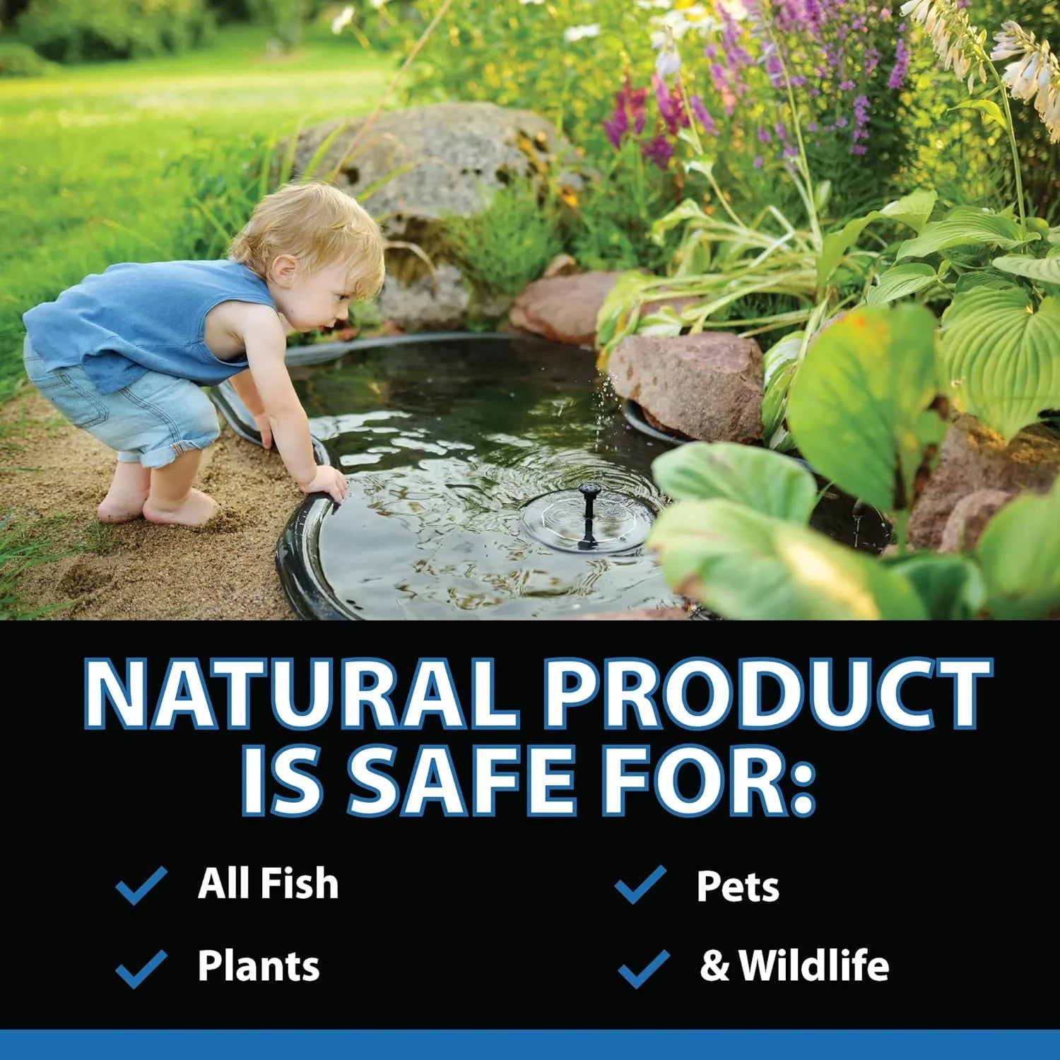CrystalClear ClarityMax - Pond, Sizetream & Waterfall Treatment - 6 pounds treats up to 48,000 gallons