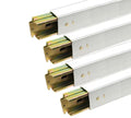 (4 Pack) 92"- 103" Adjustable Aluminum E-Track Decking/Sizehoring Beams | Cargo Load Lock Bars for Enclosed Trailers, Trucks, Vans, with The E Track Tie-Down Sizeystem