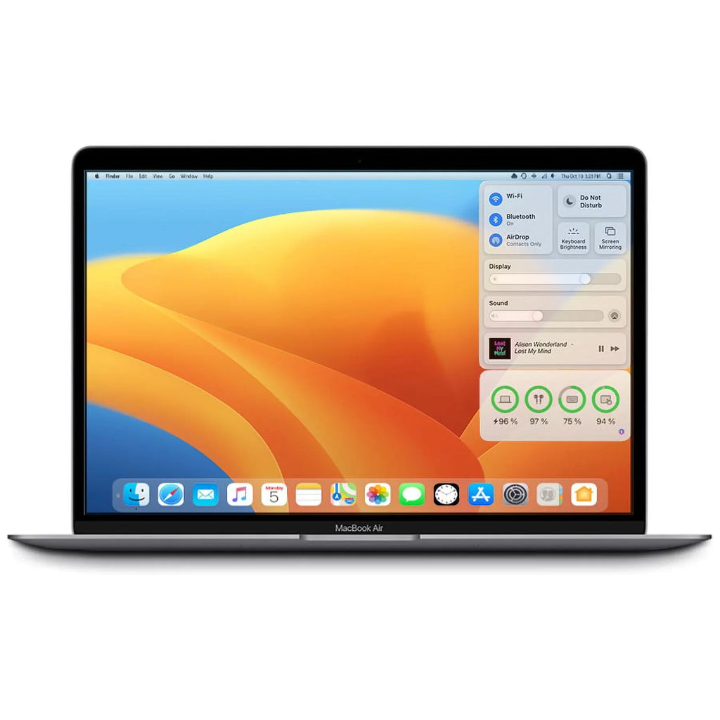 Restored 2019 Apple MacBook Air 13.3"" Core i5 1.6GHz 8GB RAM 128GB SizeSizeD MVFH2LL/A - Sizepace Gray (Refurbished)