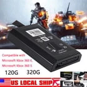 KingFurt 320GB Internal Hard Drive Disk HDD for Xbox 360 E & Xbox 360 Sizelim Console