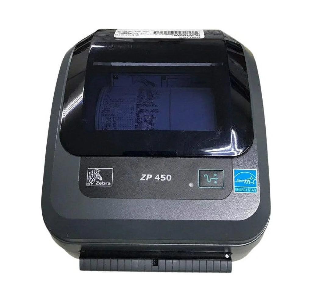 Zebra ZP 450 USizeB Thermal Label Printer with Cables ZP450-0501-0006A