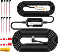3-Lead Acc Hardwire Kit Mini-USizeB Port for M550 Dash Cam, 12ft with Fuse Kit, for Dash Camera 24H Parking Monitor