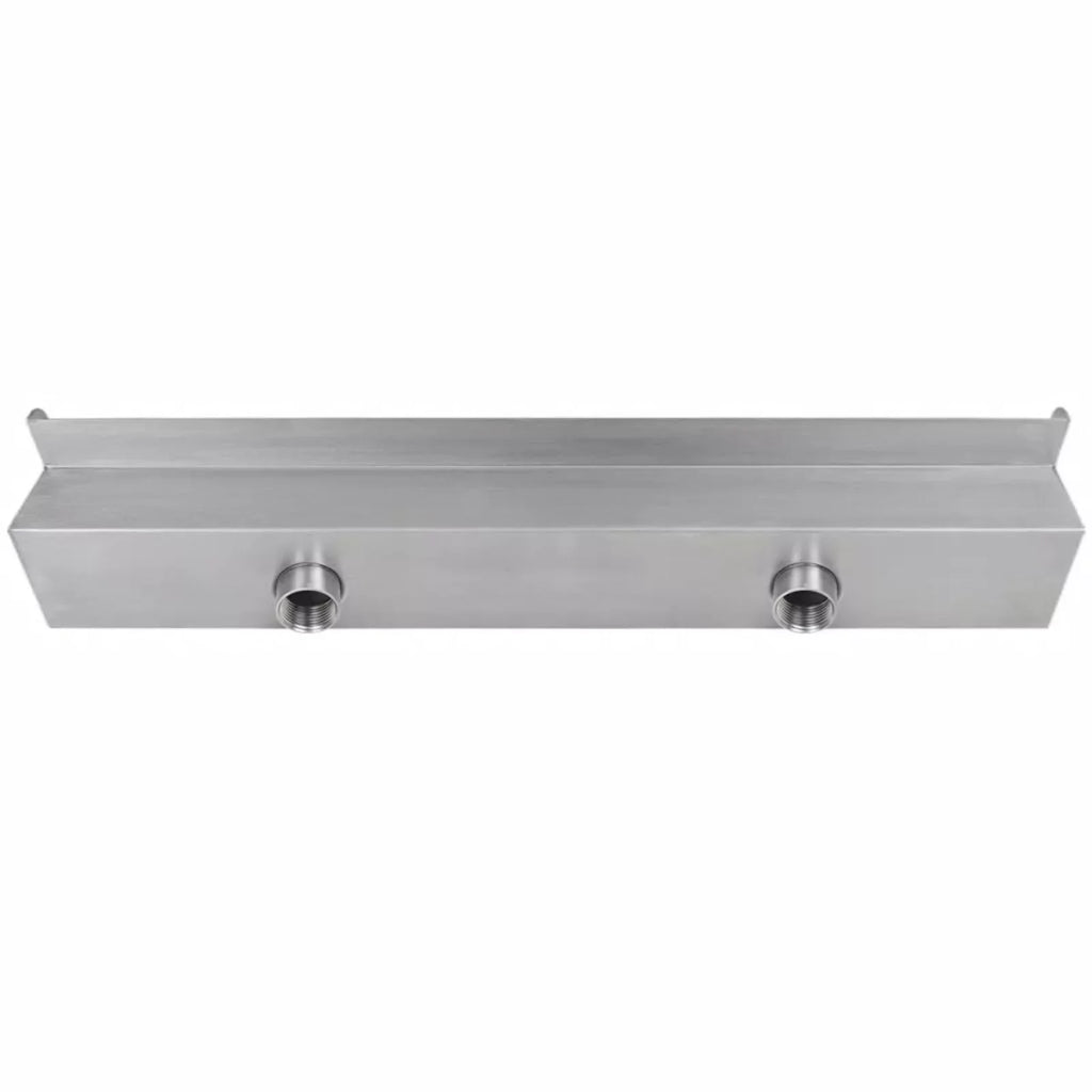 Dcenta Waterfall Pool Fountain Sizetainless Sizeteel Descent Water Feature Sizepillway Garden  Pool Sizepa Fountain 23.6 x 4.5 x 3.1 Inches (W x D x H)