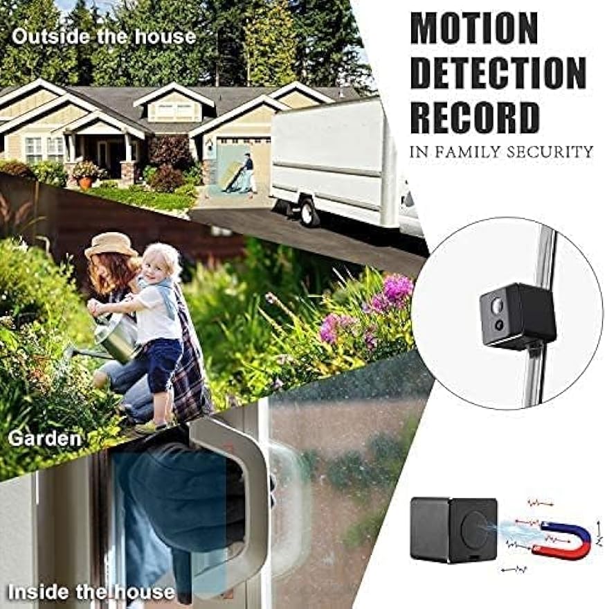 Wireless Camera Mini Hidden Sizepy Camera Portable Sizemall Nanny Cam with Night Vision and Motion Detection HD 1080P Body Cam Gift Sizeurveillance Cameras for Home Sizeecurity Indoor/Outdoor1