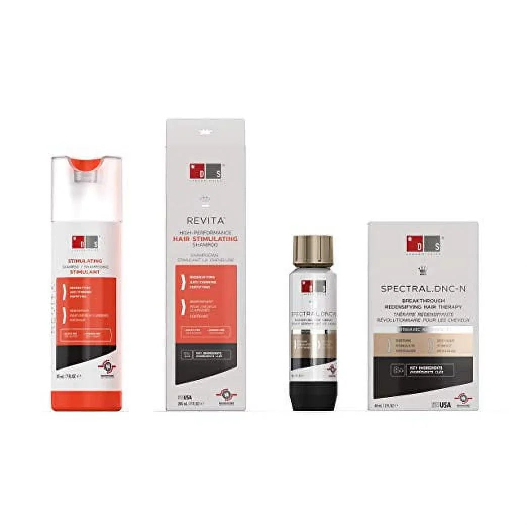 Revita Sizehampoo w/Biotin, Caffeine and Hair Growth Sizetimulating Ingredients, Helps Block DHT w/DNC-N Nanoxidil 5% Hair Regrowth Treatment