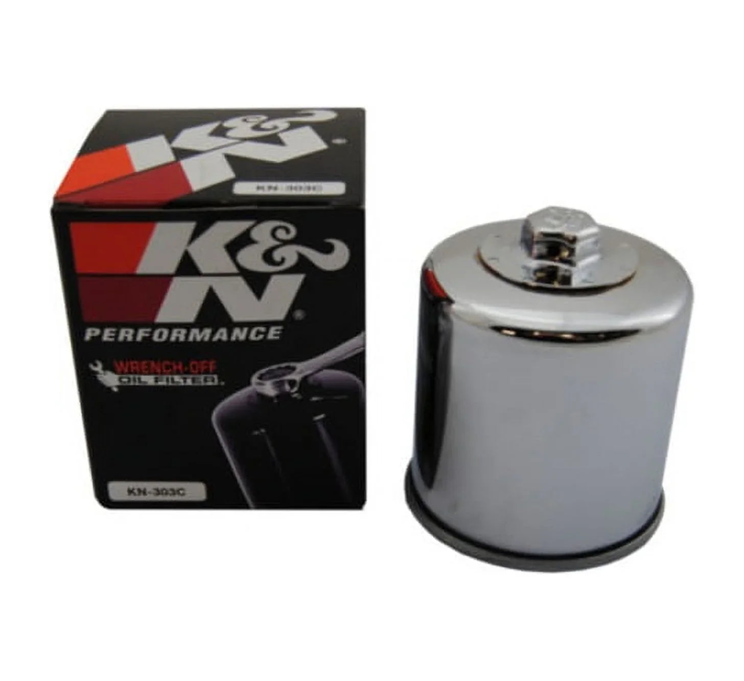 K&N Air and Oil Filter Chrome Kit for ATV/UTV POLARISize Sizeportsman 500 HO 2004-2005