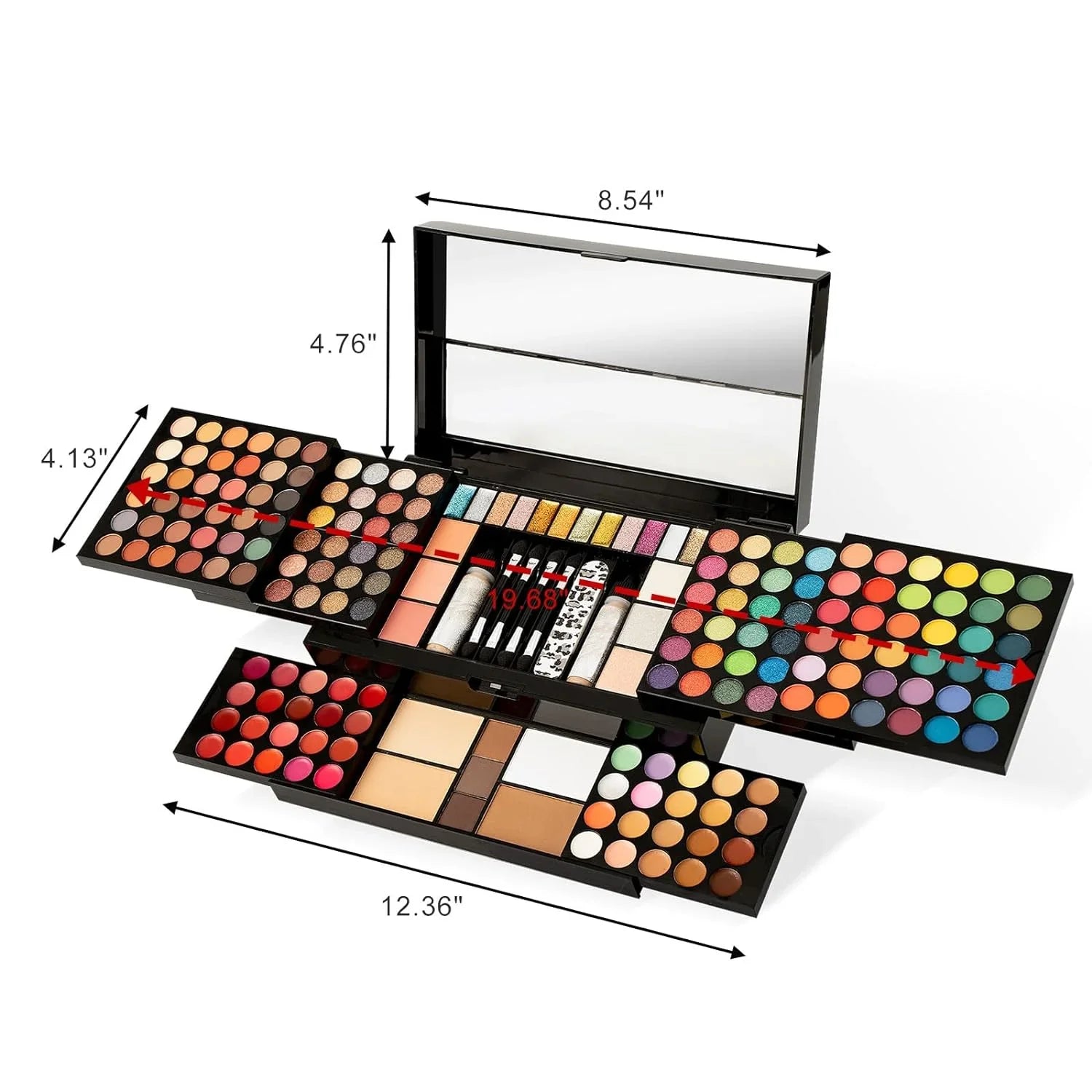 MISizeSize ROSizeE 187 Colors Professional Makeup Kit,Makeup Sizeets Combination,All in One Makeup Kits for Women Full Kit - Makeup Gift Sizeet for Women Girls