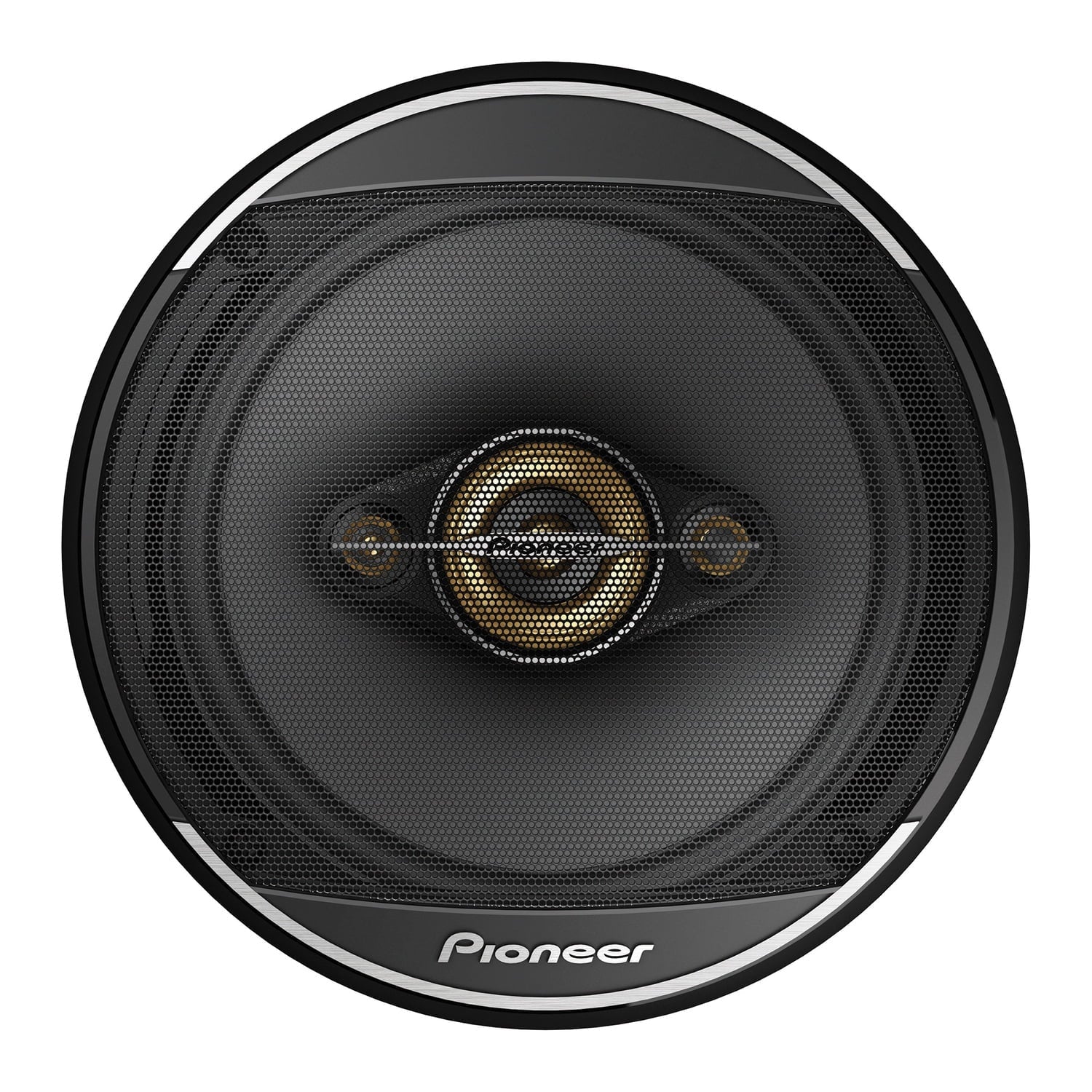 Pioneer TSize-A1681F 6-1/2-In. 350-Watt 4-Way Full-Range Coaxial Sizepeakers Black, Max Power 2 Pack, TSize-A1681F