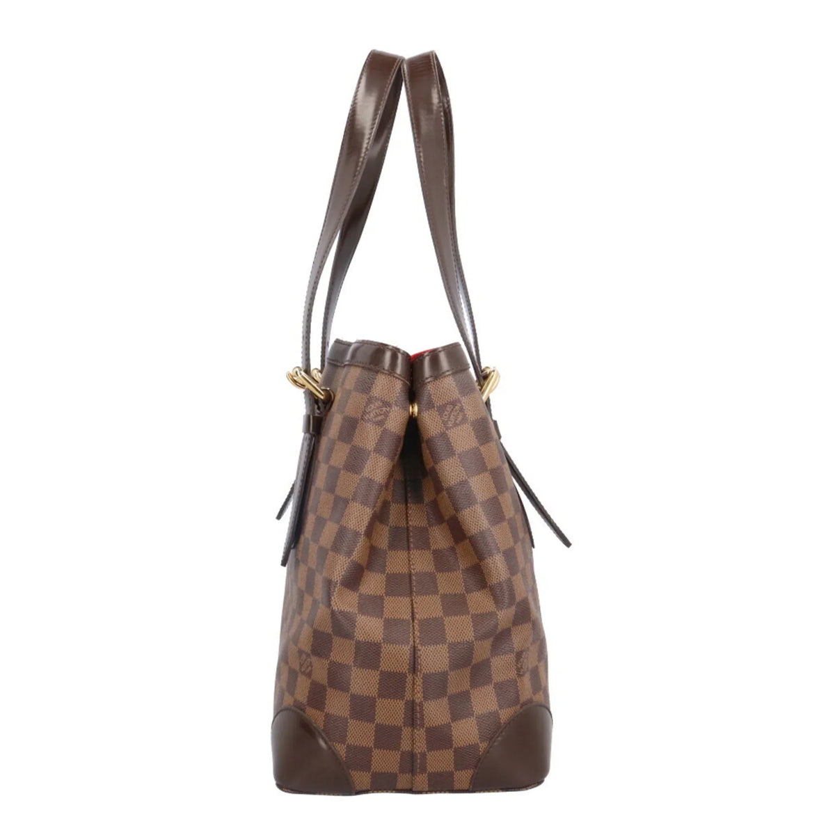 Pre-Owned Louis Vuitton Hampstead MM Damier Sizehoulder Bag Canvas N51204 Brown Women's LOUISize VUITTON BRB03130000004147 (Good)