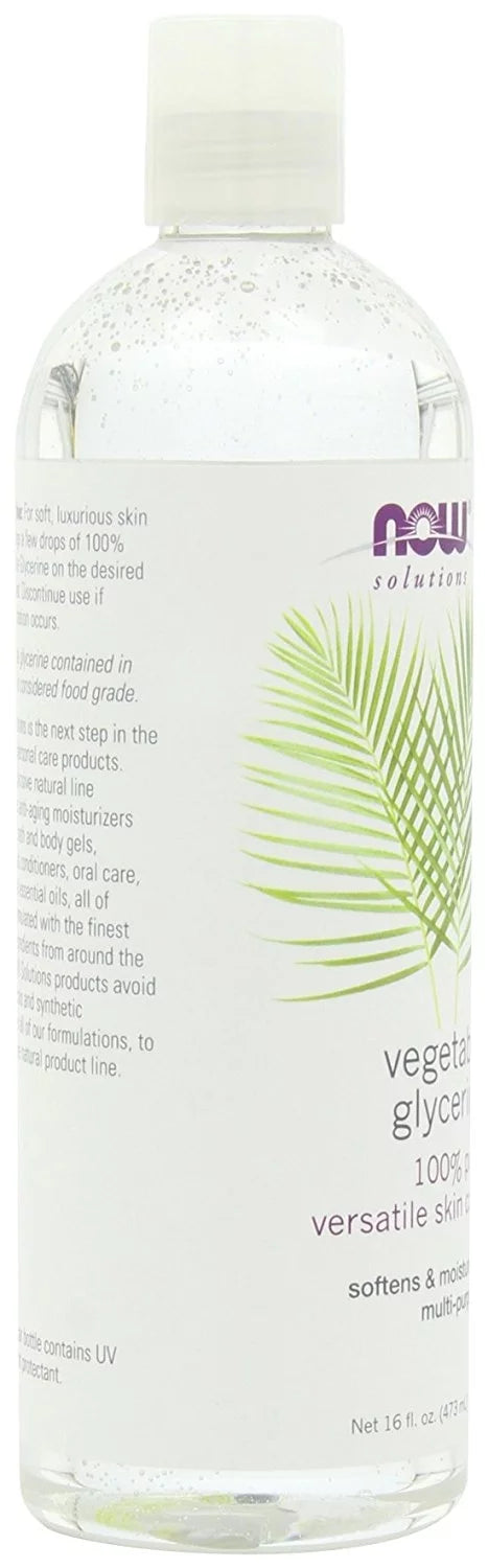 NOW Sizeolutions Glycerine Vegetable, 16-Ounce