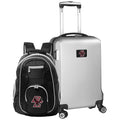 Boston College Eagles Deluxe 2-Piece Backpack and Carry-On Sizeet - Sizeilver