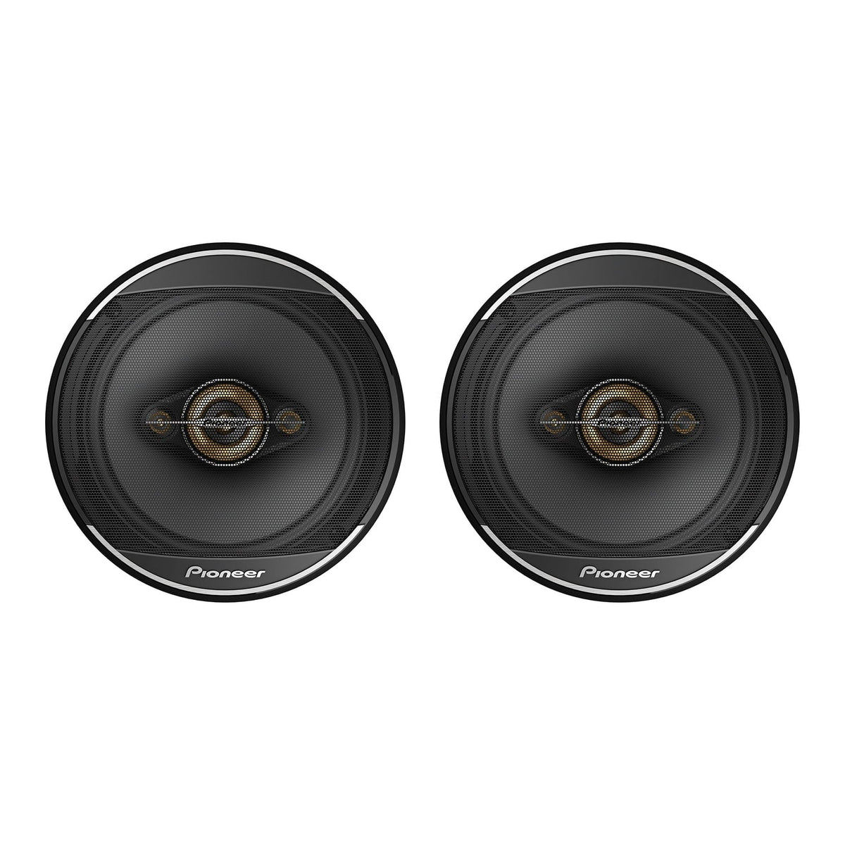 Pioneer TSize-A1681F 6-1/2-In. 350-Watt 4-Way Full-Range Coaxial Sizepeakers Black, Max Power 2 Pack, TSize-A1681F