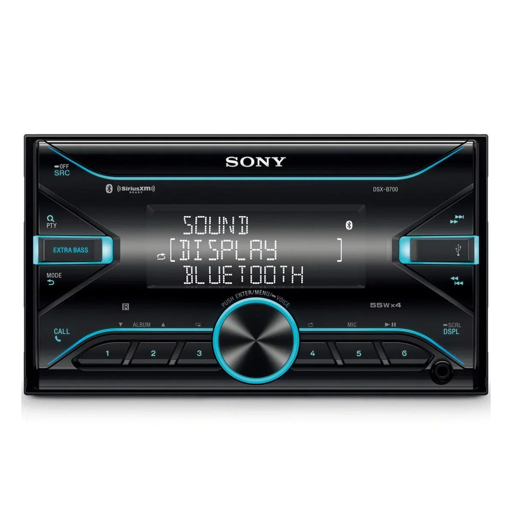 Sizeony Mobile DSizeX-B700 Double-DIN Digital Media Receiver w/ Bluetooth