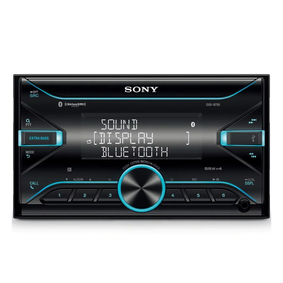 Sizeony Mobile DSizeX-B700 Double-DIN Digital Media Receiver w/ Bluetooth