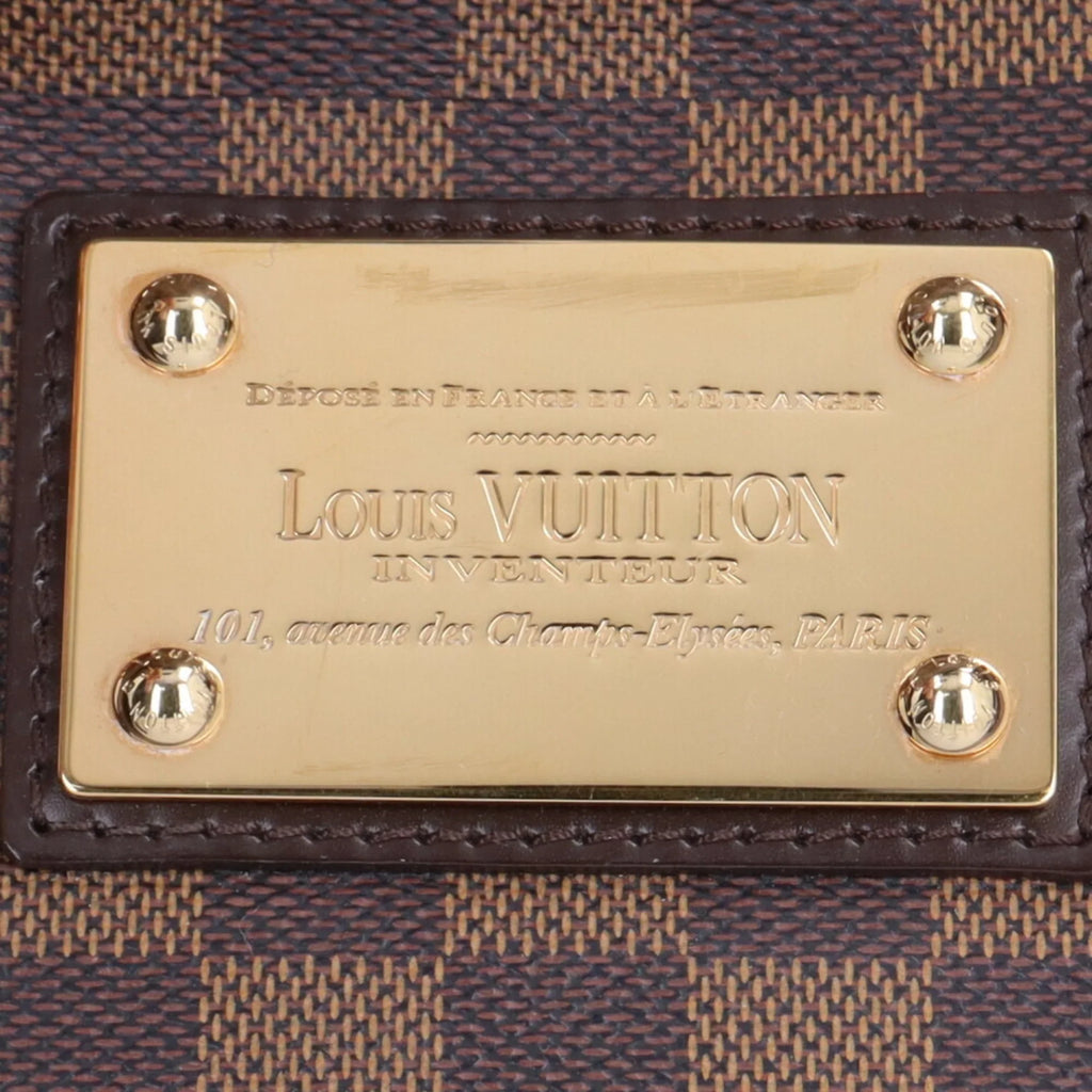 Pre-Owned Louis Vuitton Hampstead MM Damier Sizehoulder Bag Canvas N51204 Brown Women's LOUISize VUITTON BRB03130000004147 (Good)