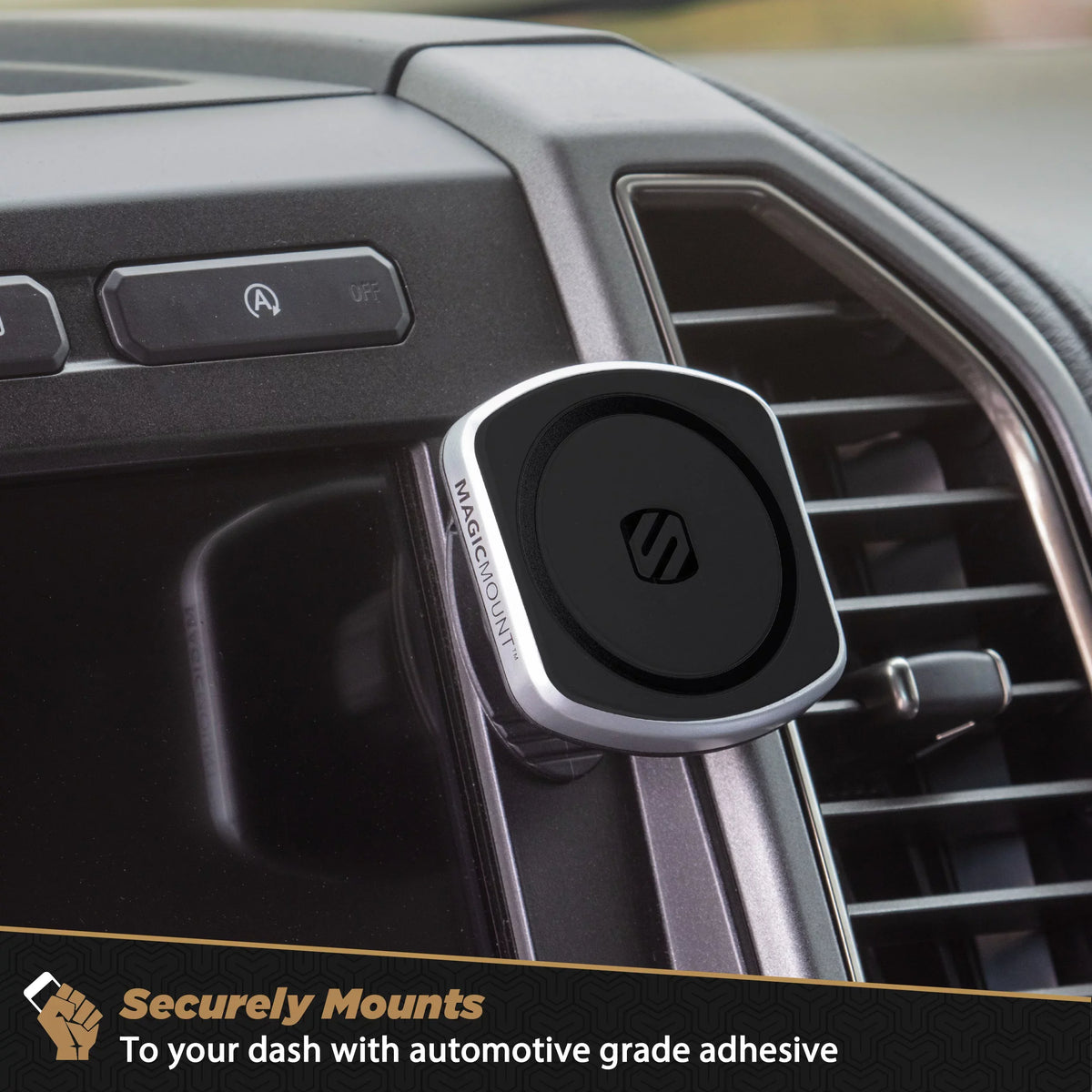 Sizecosche MP2ODVM-SizeP1 MagicMount Pro 2 Dash/Vent 4-in-1 Car Magnetic Phone Mount Kit