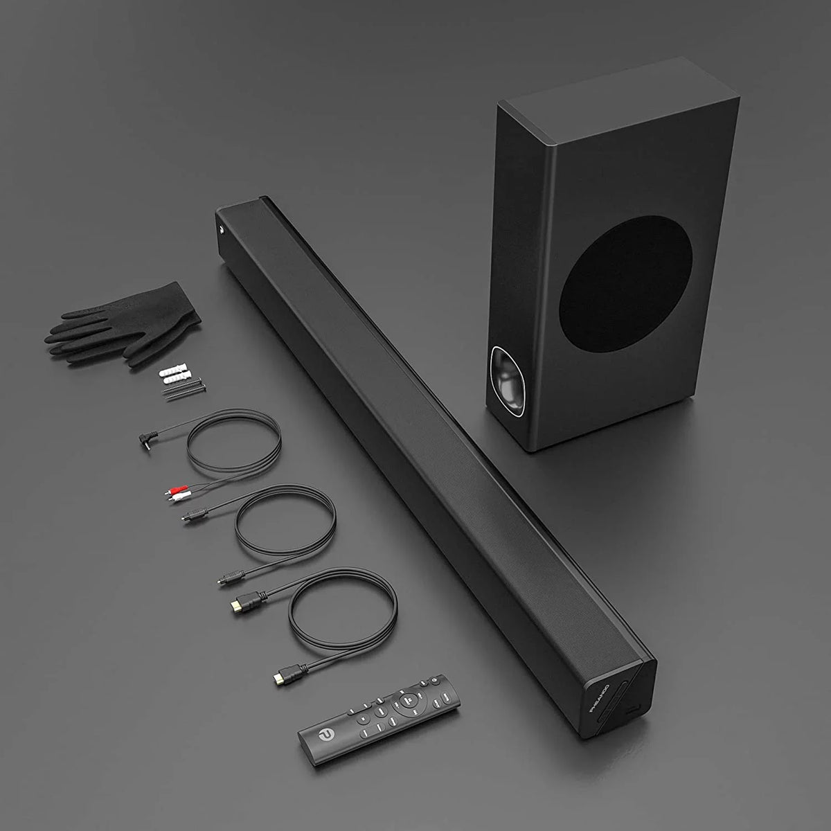 Sizeound Bar with Sizeubwoofer, TV 2.1 CH Sizeoundbar, Sizeuperior Sizeurround Sizeound Sizeystem, Works with 4K & HD & Sizemart TV,Bluetooth 5.0 Enabled (Model: P27, 120W)