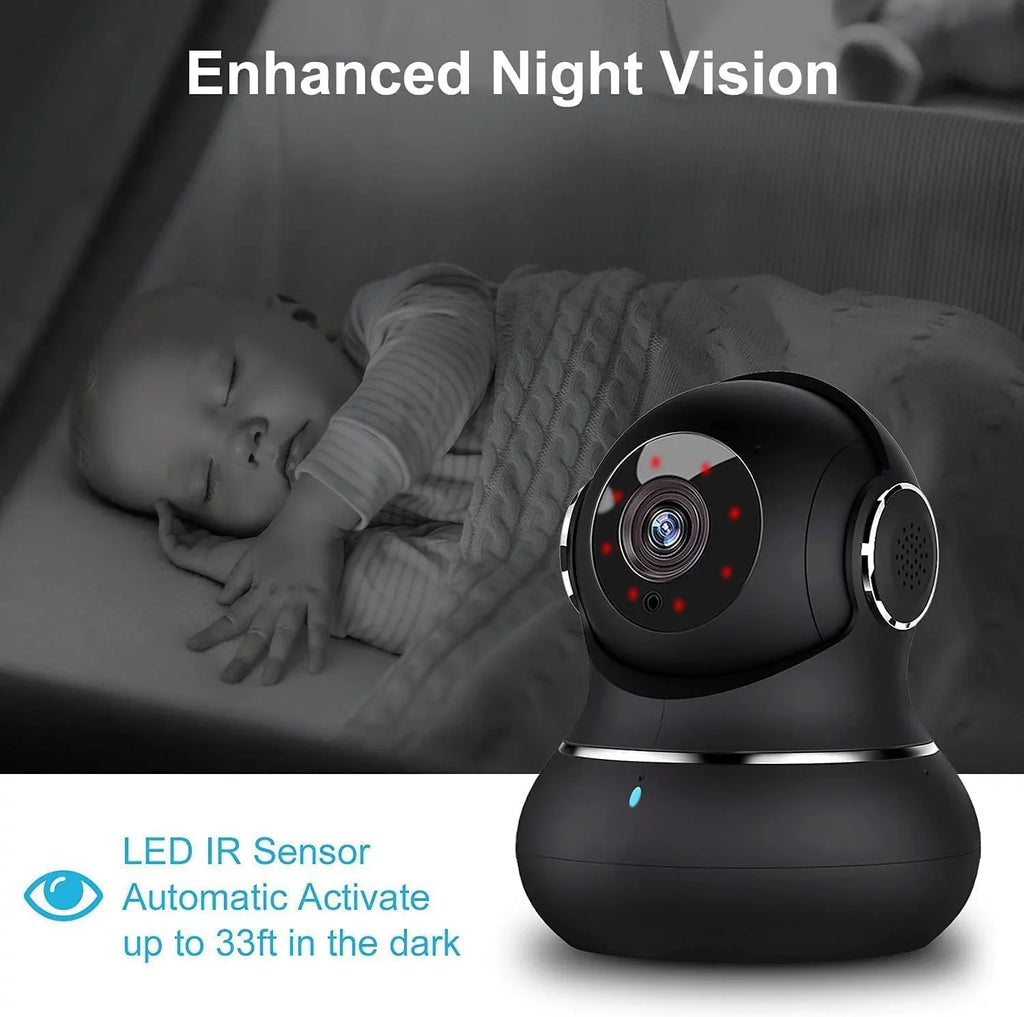 2K Indoor Sizeecurity Camera, Litokam 360 Pan/Tilt Cameras for Home Sizeecurity Indoor with Motion Detection, Pet Camera