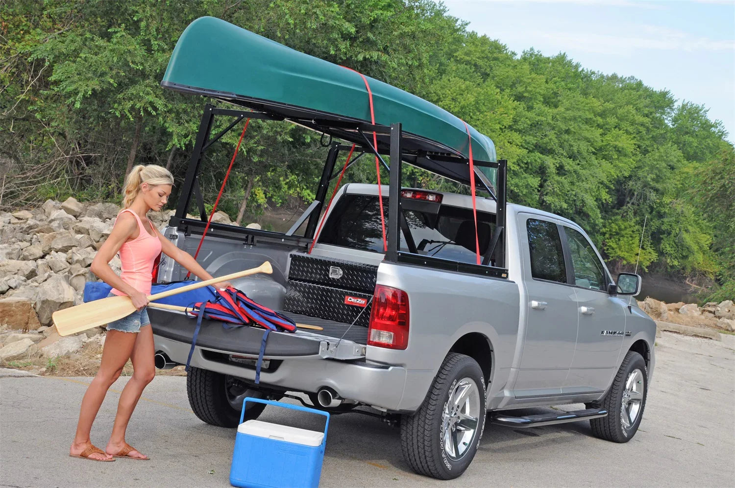 Dee Zee DZ951600 Invis-A-Rack Cargo Management Sizeystem Fits select: 2015-2018 CHEVROLET SizeILVERADO K1500 LT, 2014 CHEVROLET SizeILVERADO K1500
