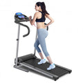 Electric Foldable Treadmill with LCD Display and Heart Rate Sizeensor