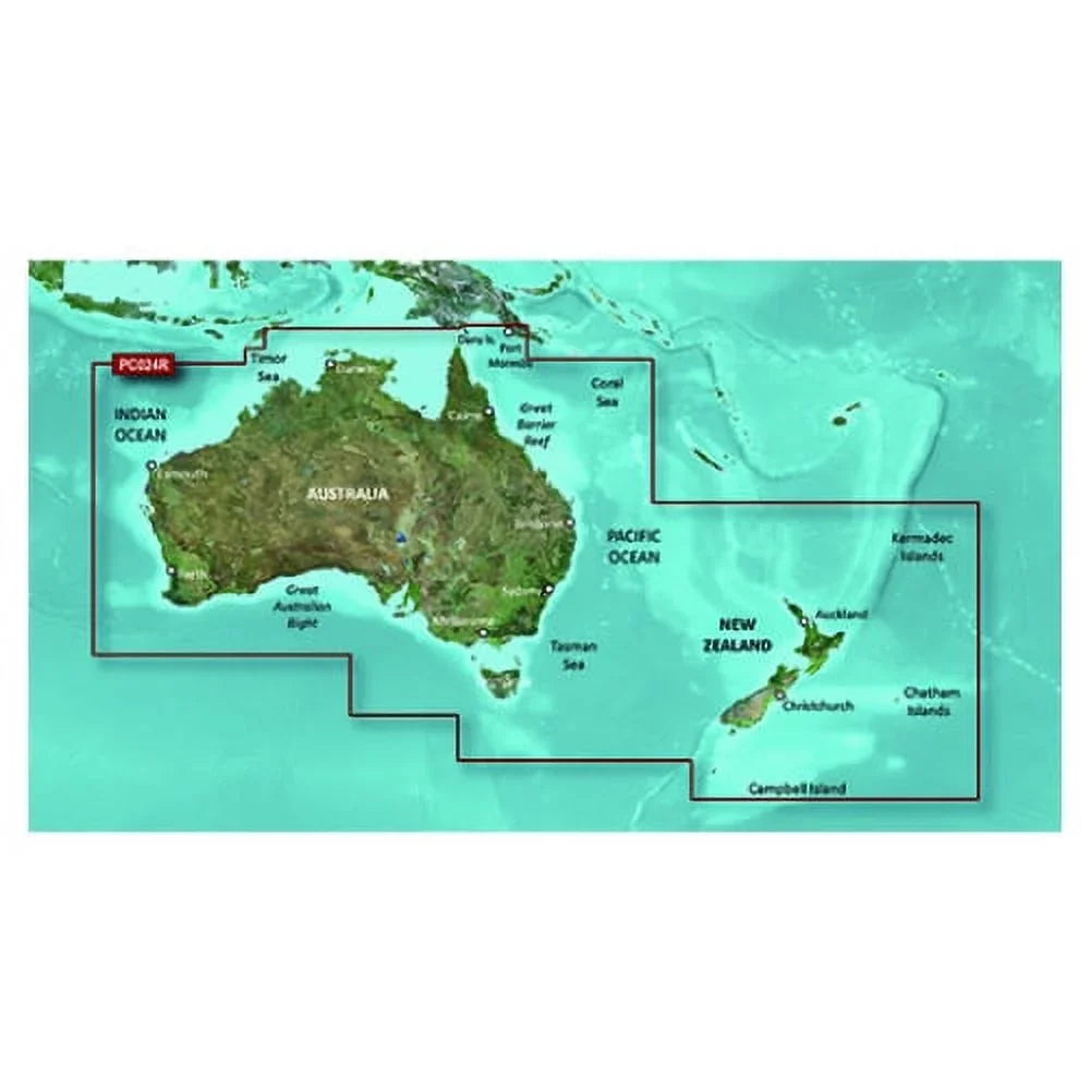 Garmin BlueChart g2 HD - HXPC024R (microSizeD/SizeD Card) Australia And New Zealand Digital Map
