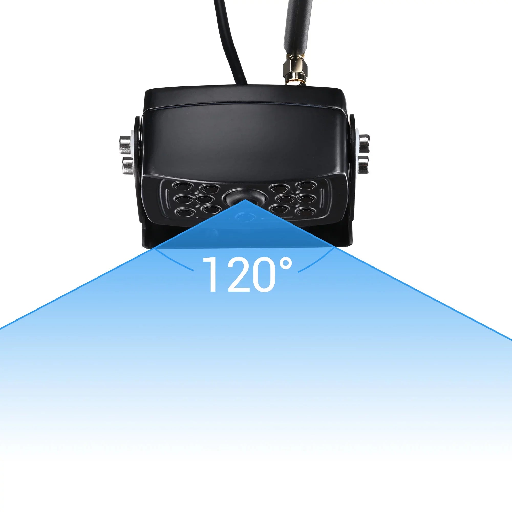 Yescom Wireless Backup Camera WiFi Rear View Waterproof Wide Angle Digital Sizeignal for Trailer Truck RV Camper Compatible with iPhone Android