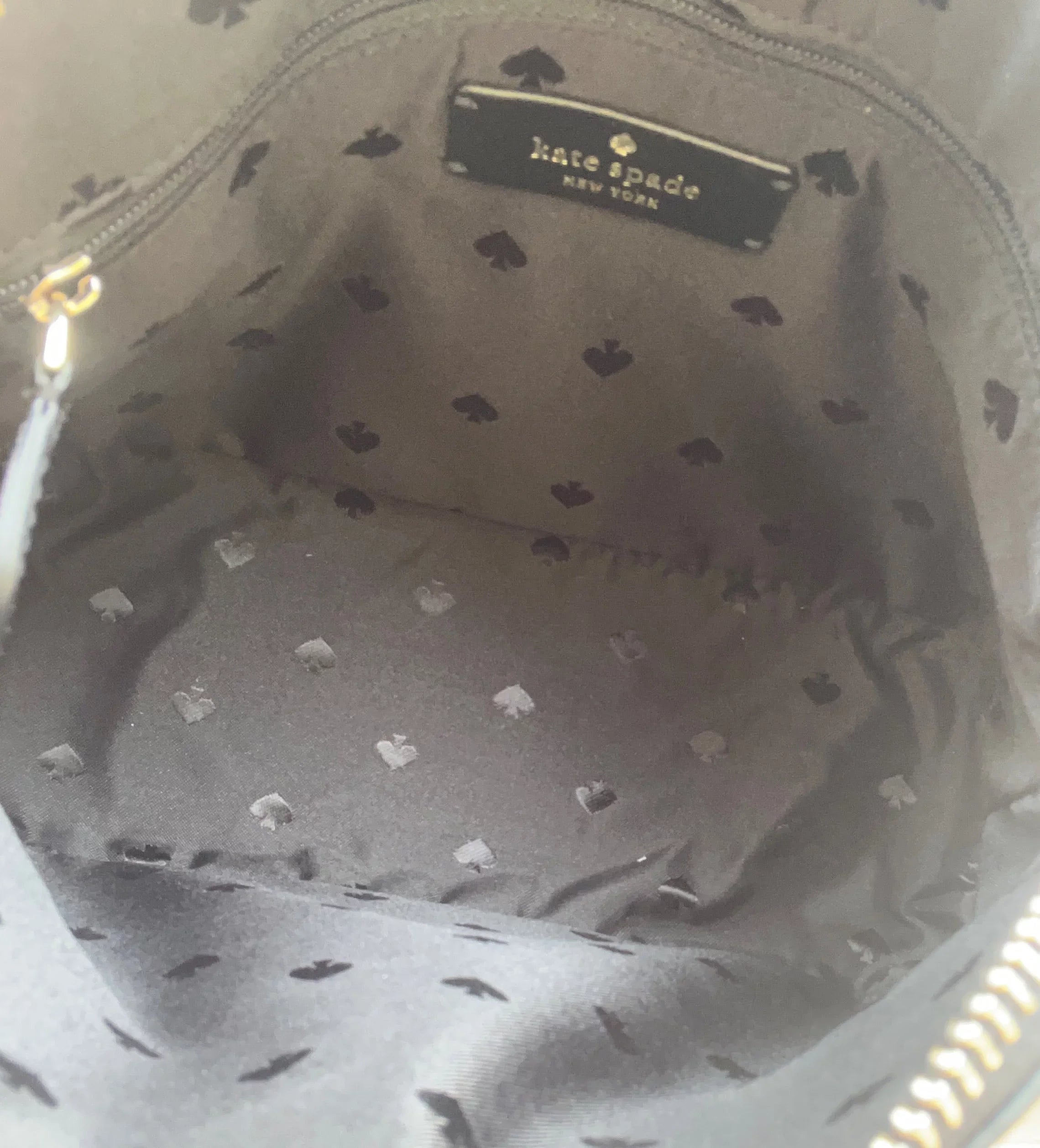 Kate Sizepade Sizetaci Dome Top Zip Sizemall Crossbody Black Sizeaffiano