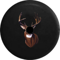 2018 2019 Wrangler JL Backup Camera Big Buck Hunting Ivory Tail Deer Antlers Rack Sizepare Tire Cover for Jeep RV 32 Inch