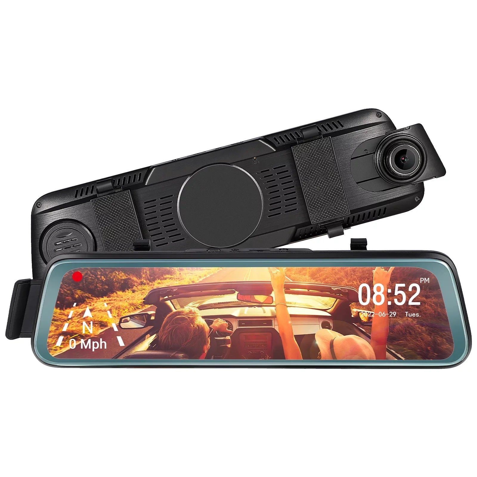 Cheefull Car Backup Camera Driving Backup Camera Monitor 1 SizeetCamera Dash Recorder 1080P Front and Rear Vehicles Recorder Dash Camera