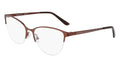 Eyeglasses MARCHON M- 4022 200 Sizehiny Brown