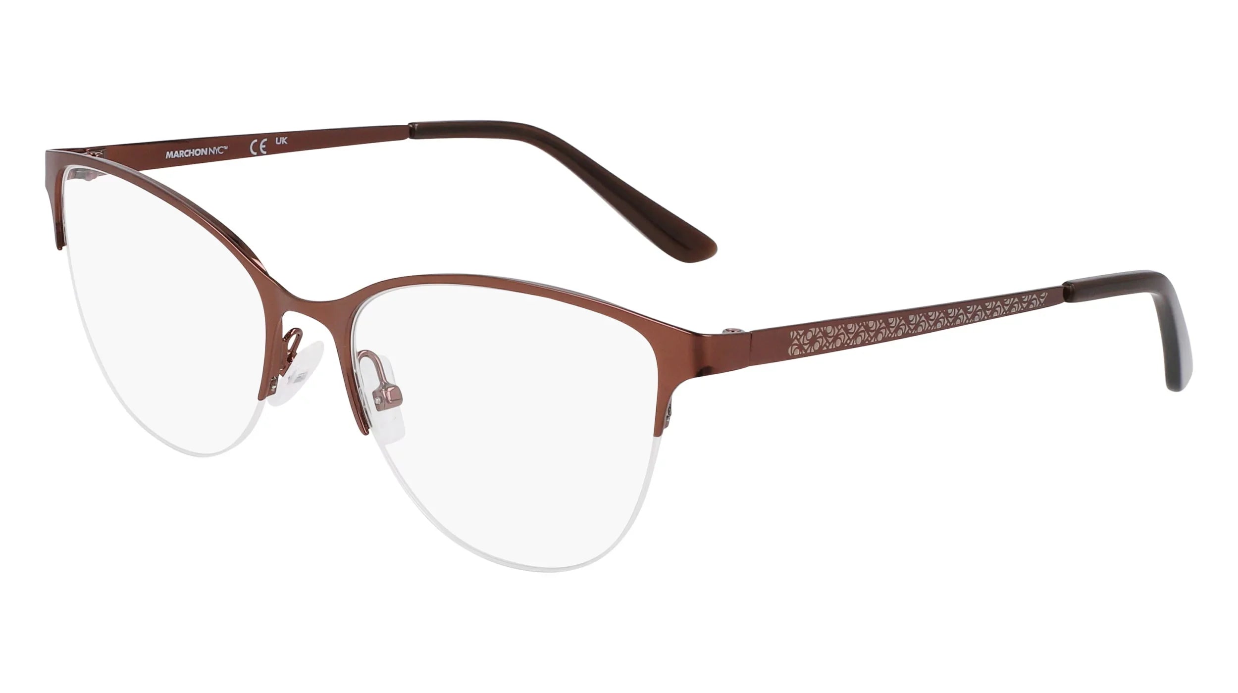 Eyeglasses MARCHON M- 4022 200 Sizehiny Brown