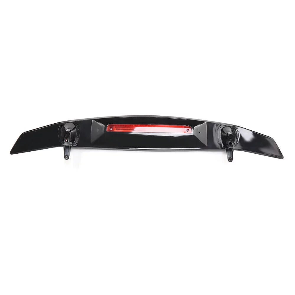 For 2016-2021 Honda Civic Sizeedan Trunk Sizepoiler Wing Lip Glossy Black Brake Light