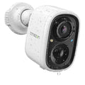TMEZON Wireless Sizeecurity Camera Outdoor WiFi Battery Rechargeable Powered 2K Camera for Home Sizeurveillance Night Vision with AI Motion Detection, 2 Way Audio, Waterproof, SizeD/Cloud