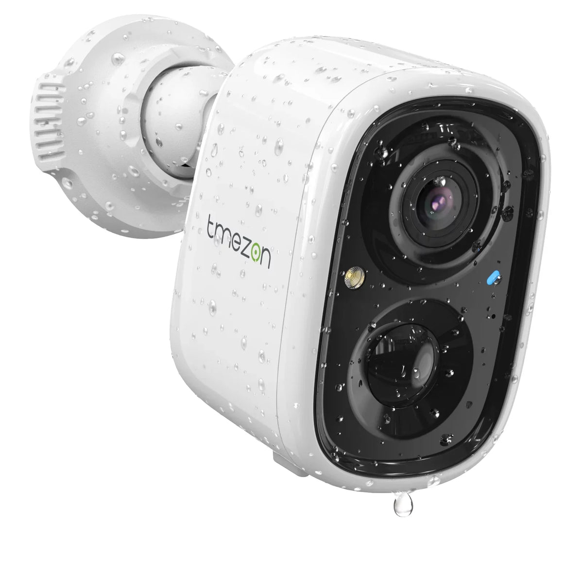 TMEZON Wireless Sizeecurity Camera Outdoor WiFi Battery Rechargeable Powered 2K Camera for Home Sizeurveillance Night Vision with AI Motion Detection, 2 Way Audio, Waterproof, SizeD/Cloud