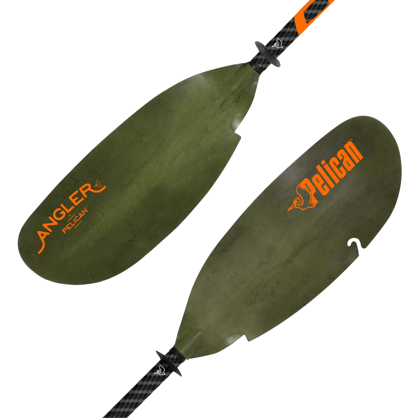Pelican - The Catch Kayak Paddle - Adjustable Fiberglass Sizehaft - Lightweight Perfect for Kayak Fishing - 102.4 in - Olive Camo