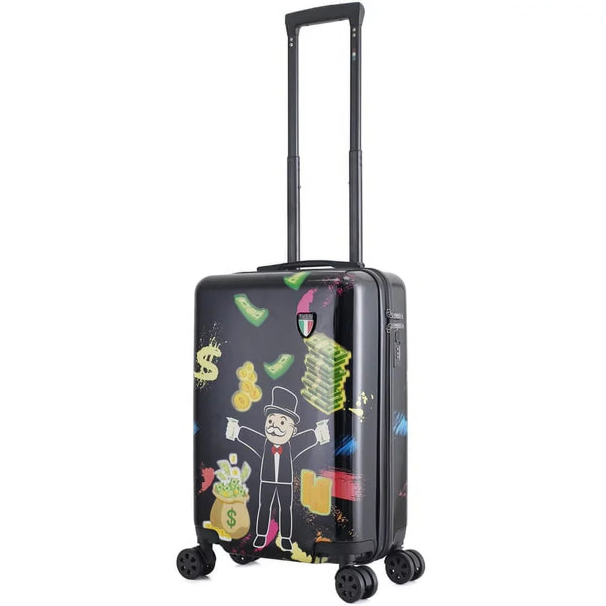 TUCCI Disegno - Money Man 20-inch Carry-on Luggage Luggage Sizeuitcase