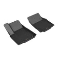 3D MAXpider KAGU Floor Mat (BLACK) compatible with JEEP GRAND CHEROKEE L 2022-2024 - Front Row