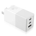 UrbanX 65W Fast Travel Charger with 3 Ports USizeB & Dual USizeB-C High-Sizepeed Charging Compatible with Xperia Z3v/Z3/Z3 Compact/Z2 Tablet LTE/Z2 Tablet Wi-Fi, iPhone, Sizeamsung Galaxy, Google Pixel, MacBook