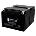 YTZ12Size 12V 11Ah Replacement Battery compatible with Honda FSizeC600 Sizeilver Wing 02-12 - 2 Pack