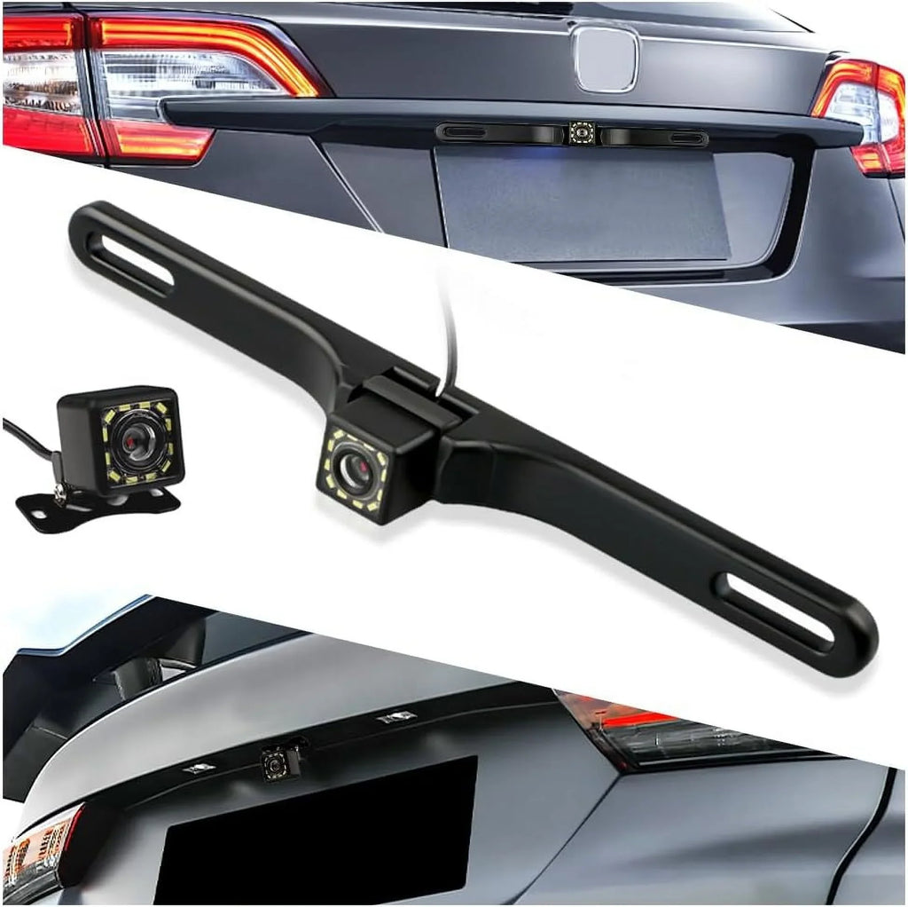 Car Backup Camera,12 HD Night Vision Reverse Camera,150°Wide Angle Backup Camera for Car,with Multiple