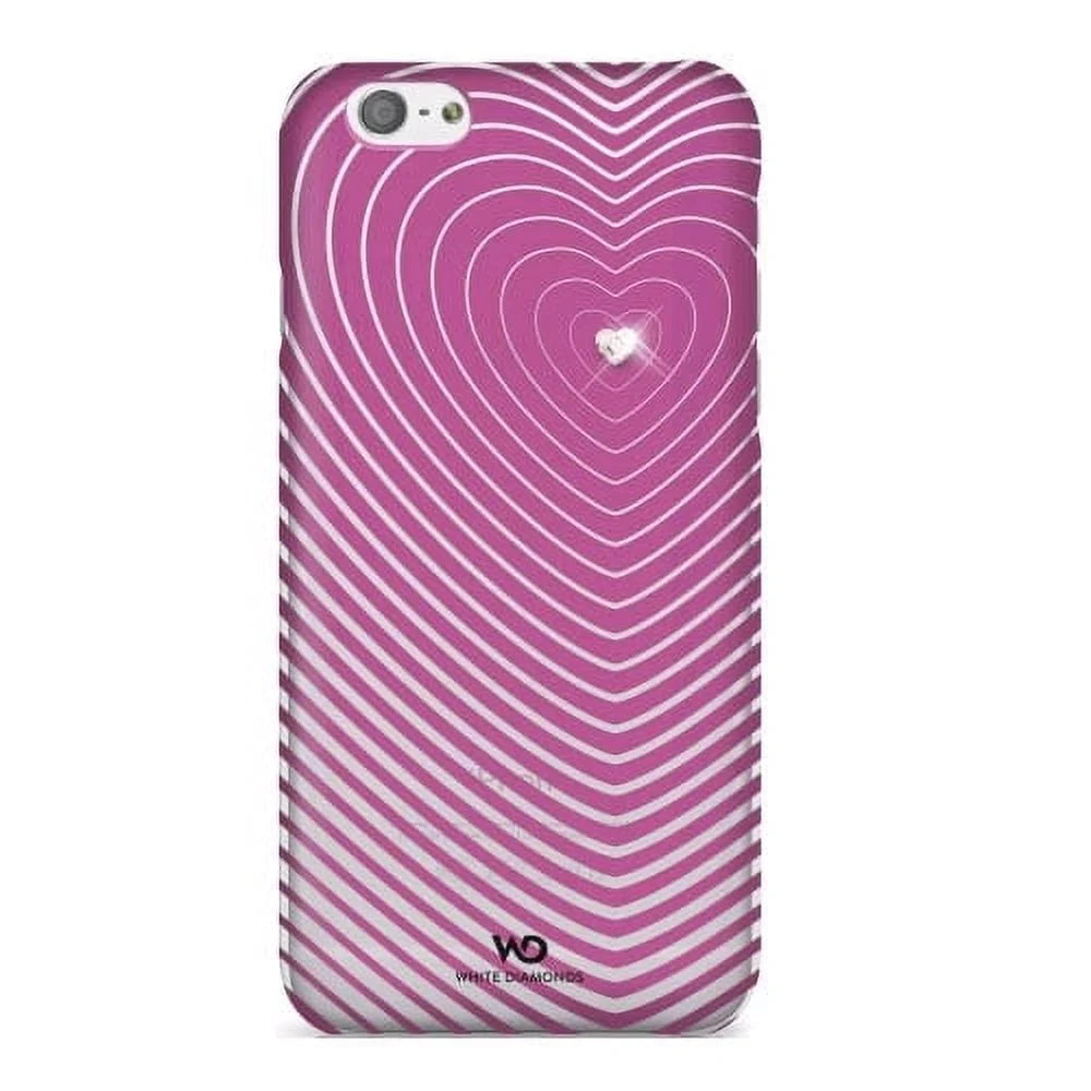 5 Pack -Ivory Diamonds Heartbeat Case for Apple iPhone 6/6s - Pink