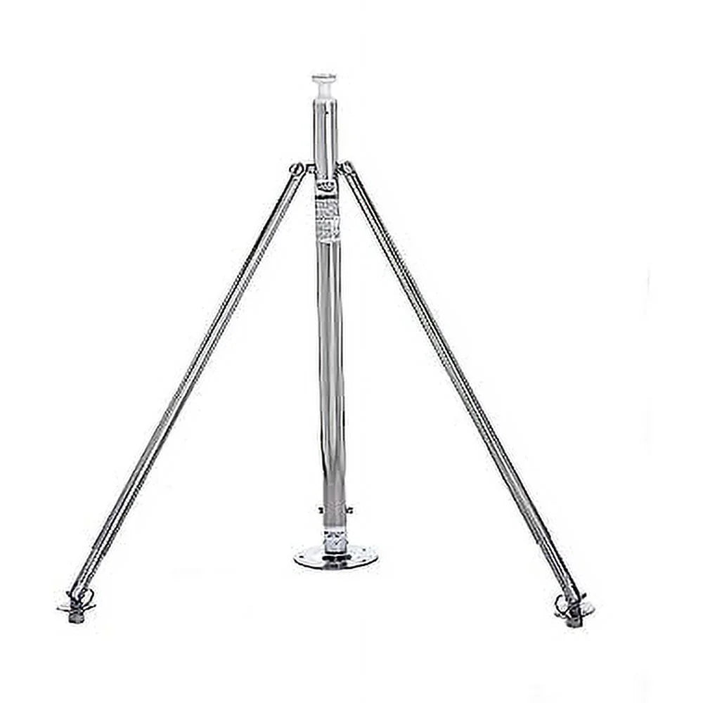Attwood SizeP-923-009-ADJ Sizetainless Sizeteel Sizeki Pylon - 34" to 58" Adjustable Height x 2" Diameter
